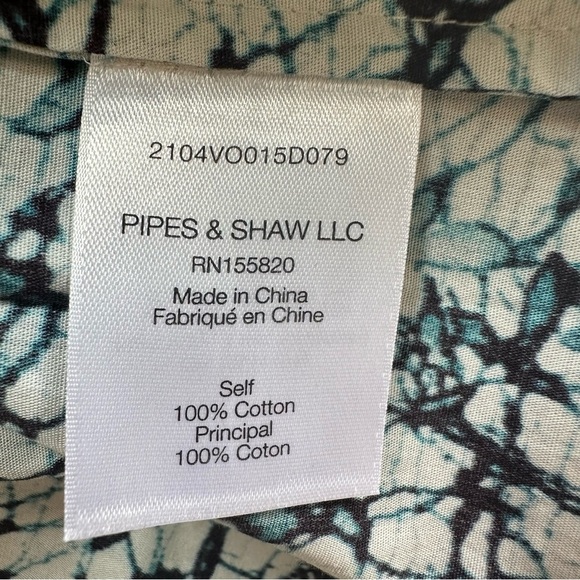 VERONICA BEARD TIERED RUFFLE COTTON ZEE DRESS - OFF WHITE/NAVY- SIZE 0 - Picture 7 of 12